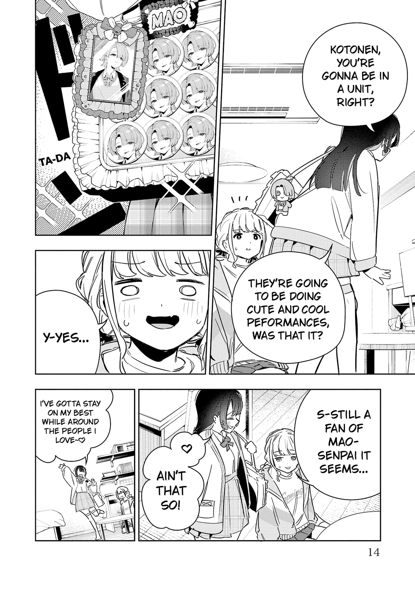 Academy Idolmaster: Gold Rush Chapter 24 page 16 - 