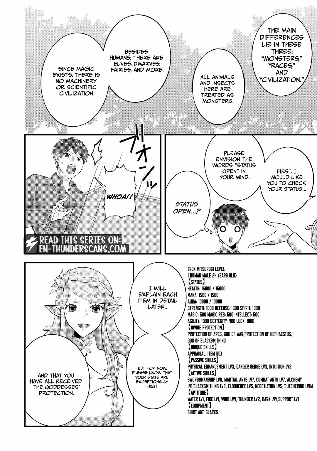 Accidentally Summoned to Another World, I’ll Live a Peaceful Slow Life with the Goddess’s Blessing Chapter 1 page 21 - 