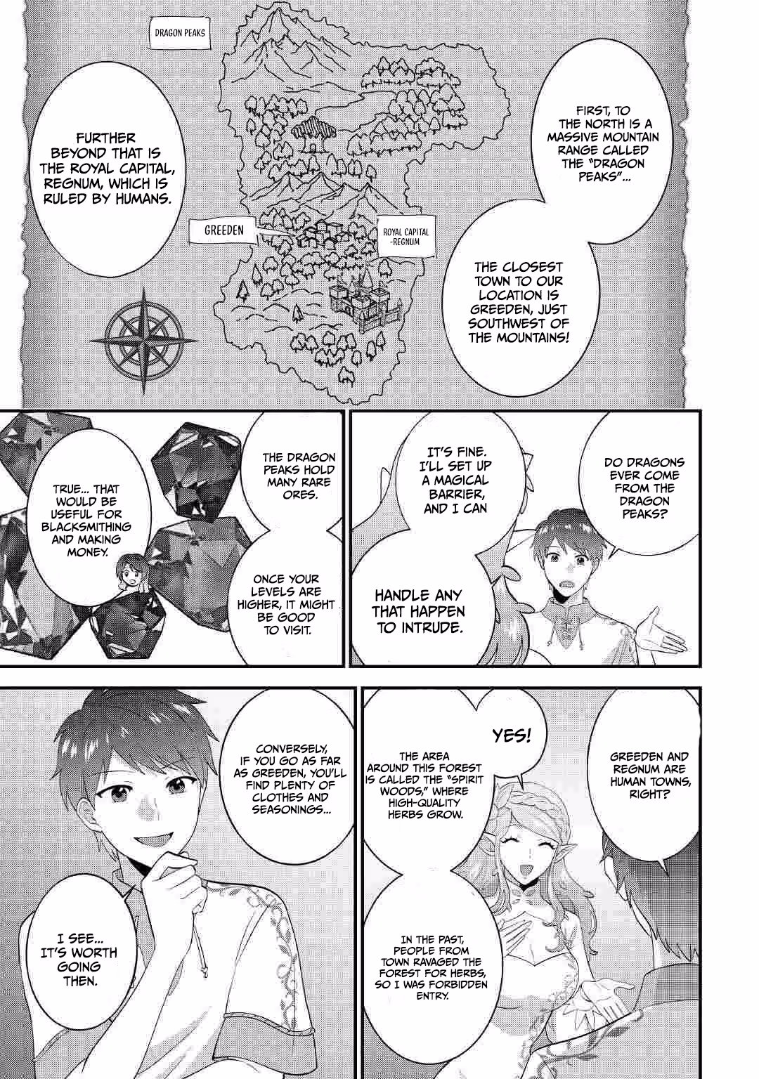 Accidentally Summoned to Another World, I’ll Live a Peaceful Slow Life with the Goddess’s Blessing Chapter 1 page 48 - 