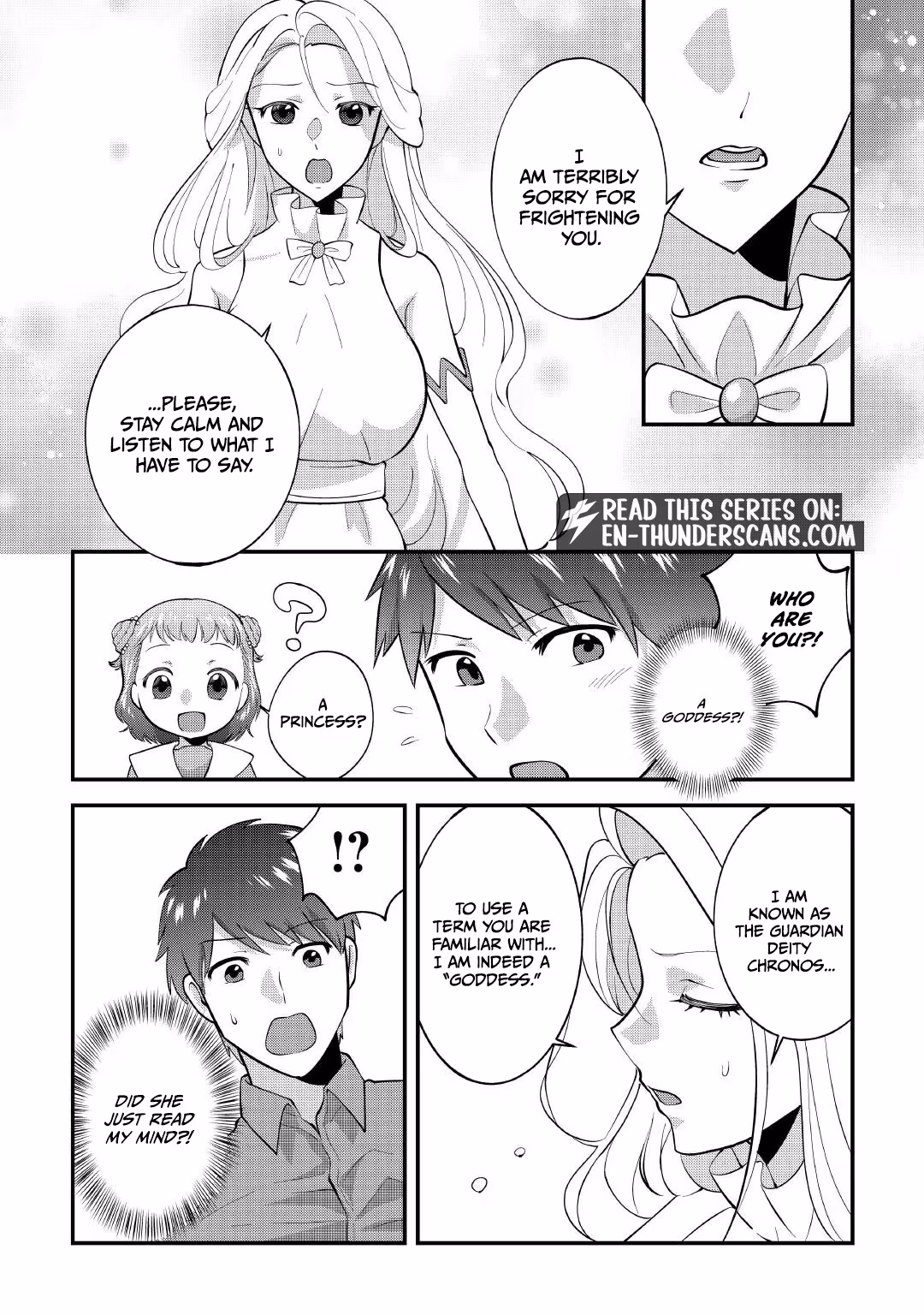 Accidentally Summoned to Another World, I’ll Live a Peaceful Slow Life with the Goddess’s Blessing Chapter 1 page 9 - 