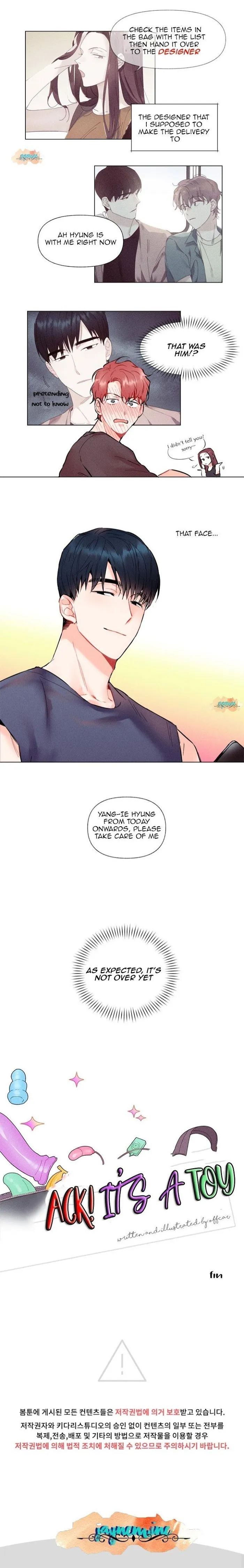 Ack! Its a Toy! Chapter 3.99 page 9 - 