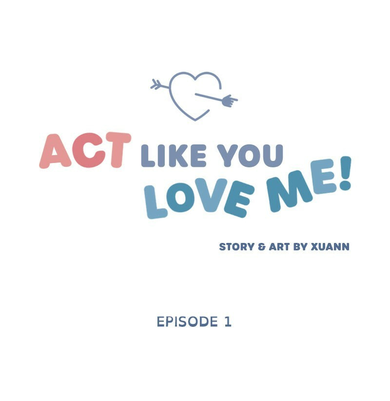 Act Like You Love Me! Chapter 1 page 14 - 