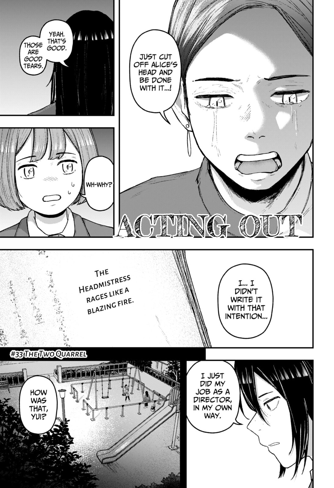 Acting Out Chapter 33 page 1 - 