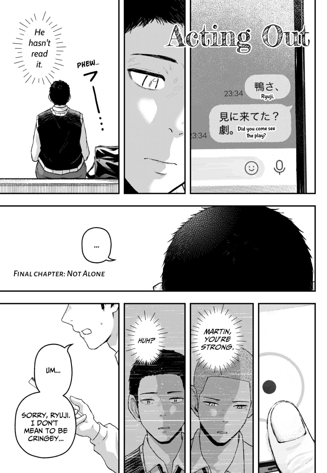 Acting Out Chapter 35 page 1 - 