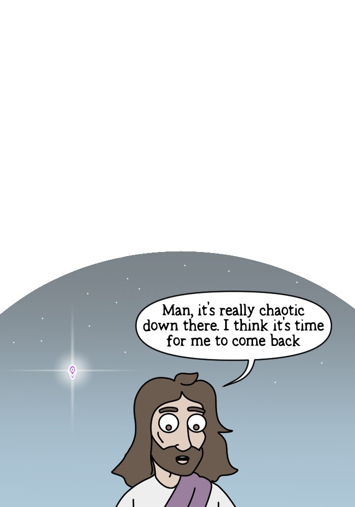 Adventures of God (S2) Ep. 1118 - Rode on a Donkey page 5 - 