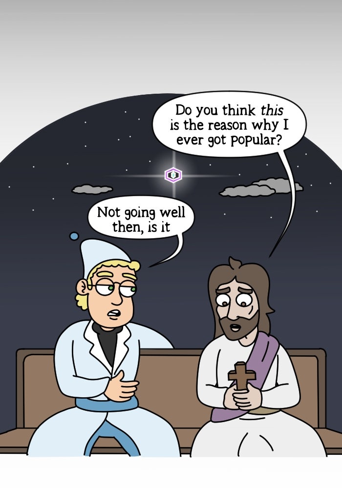 Adventures of God (S2) Ep. 1120 - Cult of the Hexagon page 9 - 