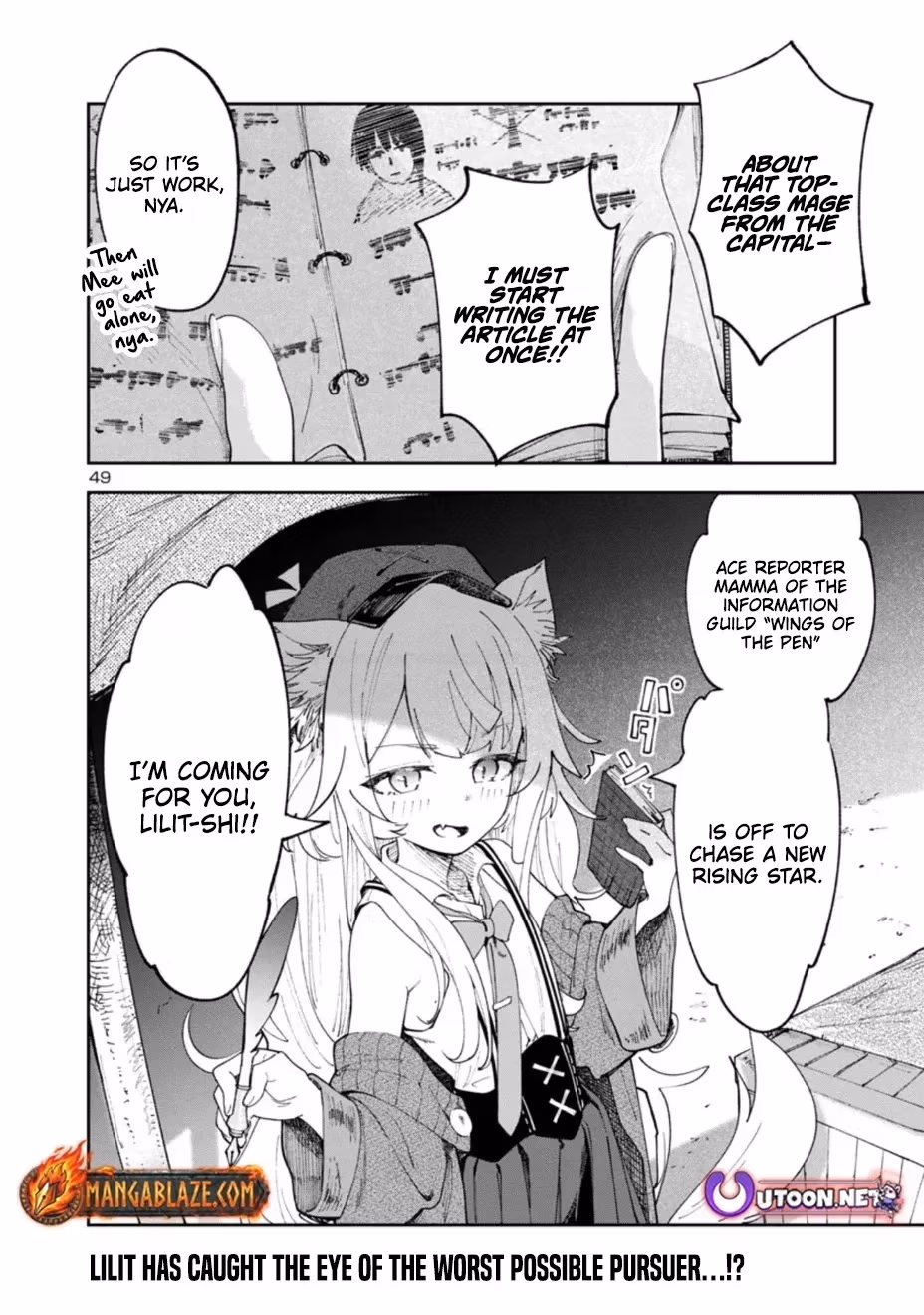 After Being Fired From the Court, A Plant Mage Enjoys a Slow Life. Chapter 1.2 page 49 - 