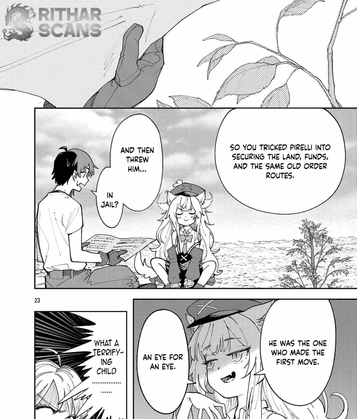 After Being Fired From the Court, A Plant Mage Enjoys a Slow Life. Chapter 13 page 71 - 