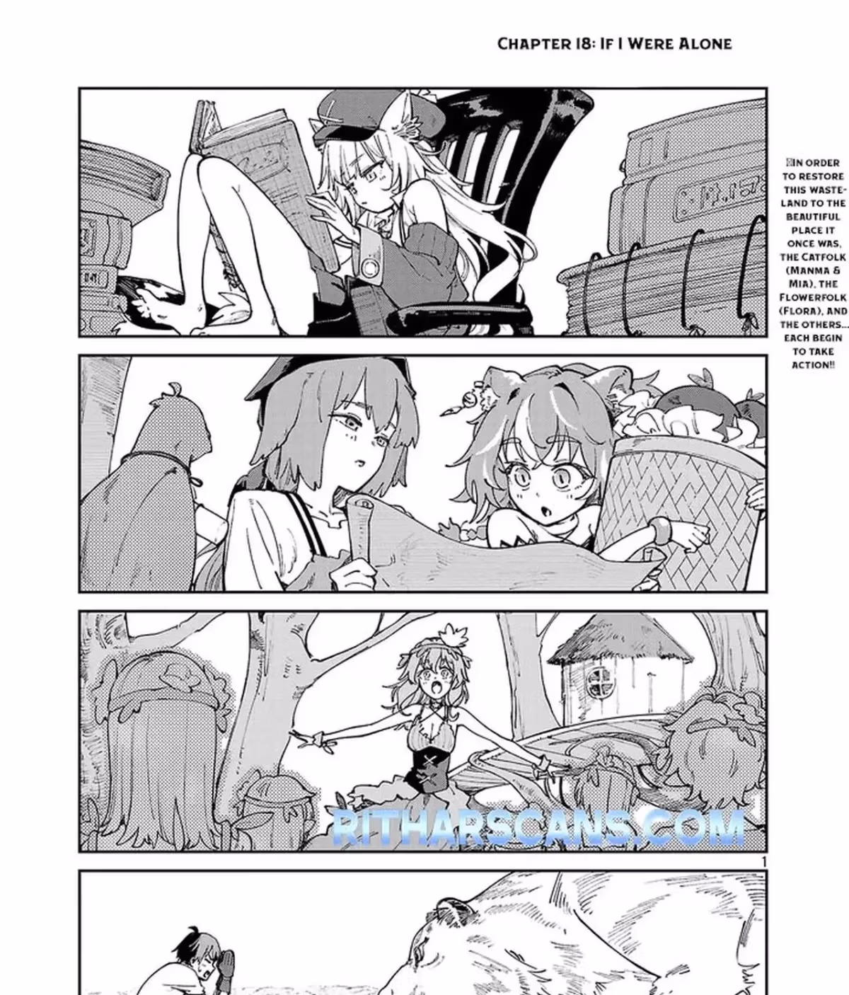 After Being Fired From the Court, A Plant Mage Enjoys a Slow Life. Chapter 18 page 1 - 