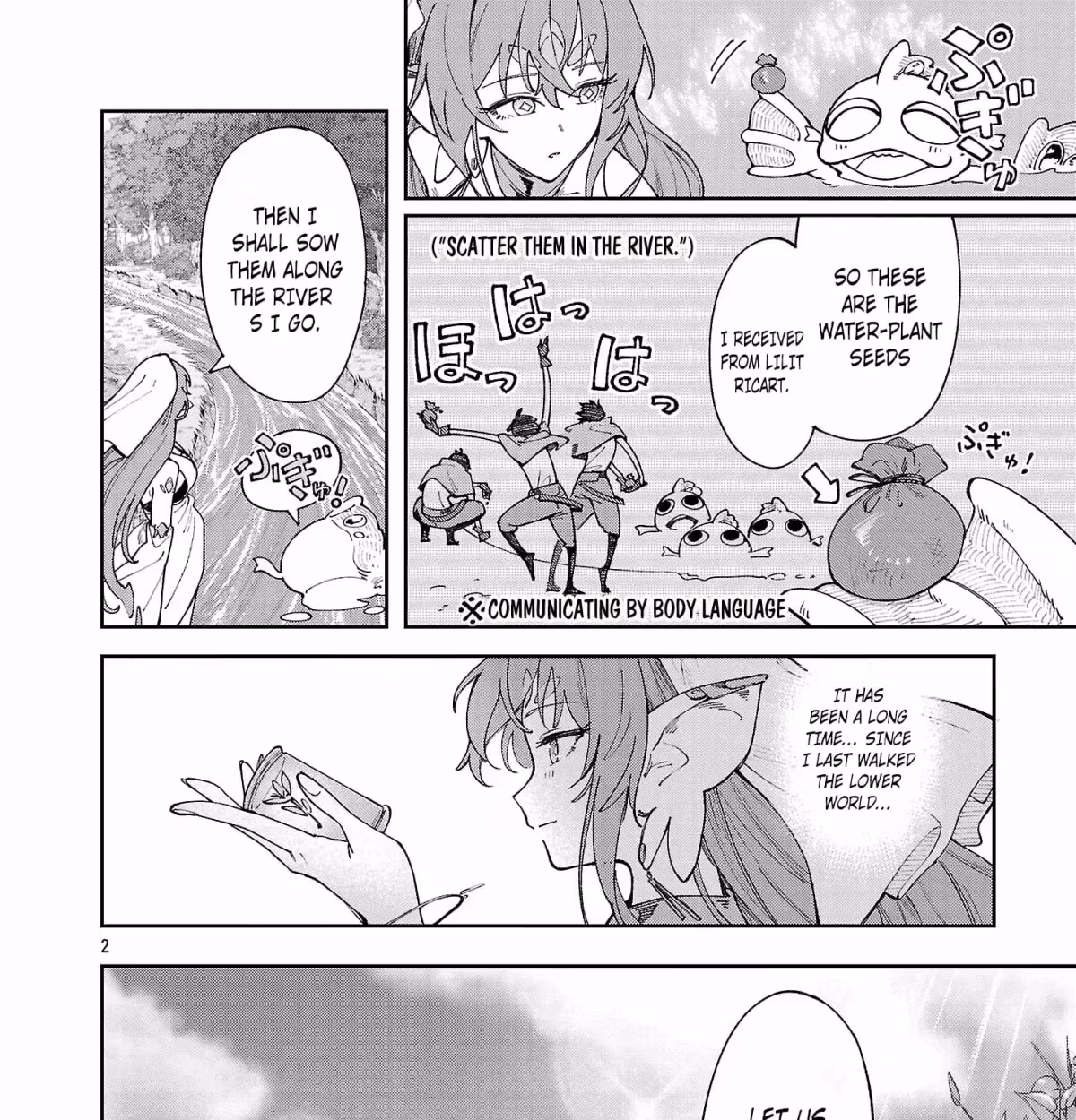 After Being Fired From the Court, A Plant Mage Enjoys a Slow Life. Chapter 19.1 page 4 - 