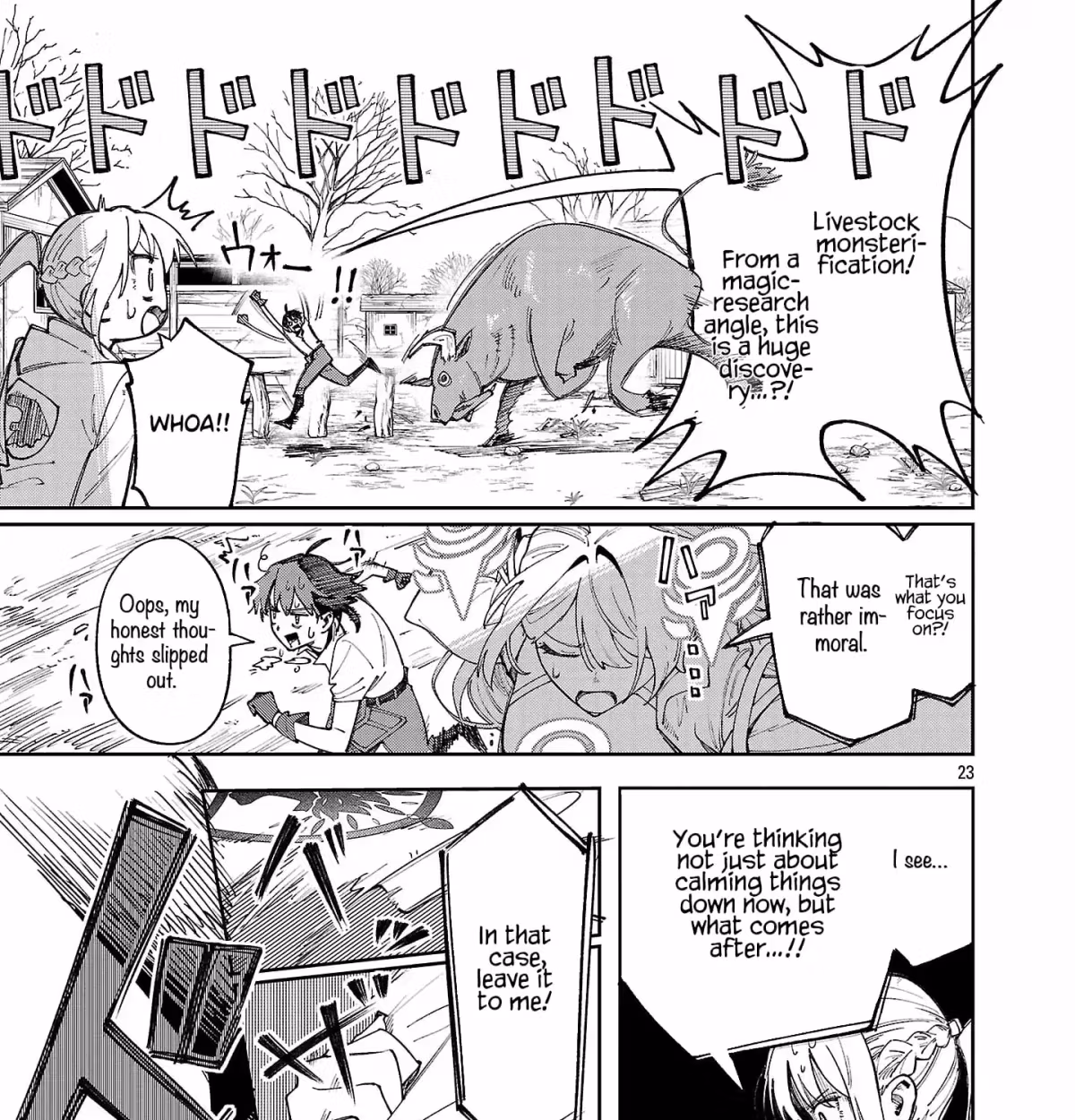 After Being Fired From the Court, A Plant Mage Enjoys a Slow Life. Chapter 22 page 46 - 
