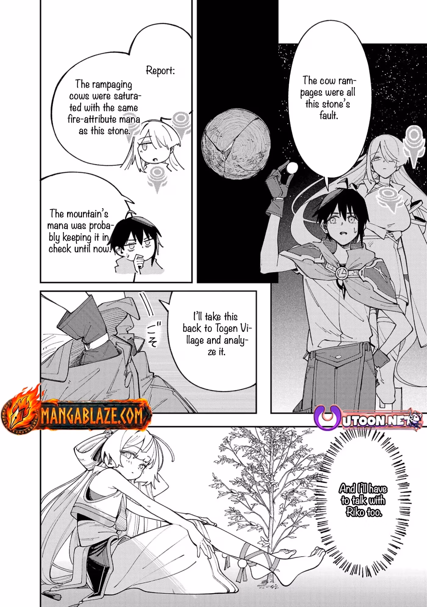 After Being Fired From the Court, A Plant Mage Enjoys a Slow Life. Chapter 28 page 17 - 