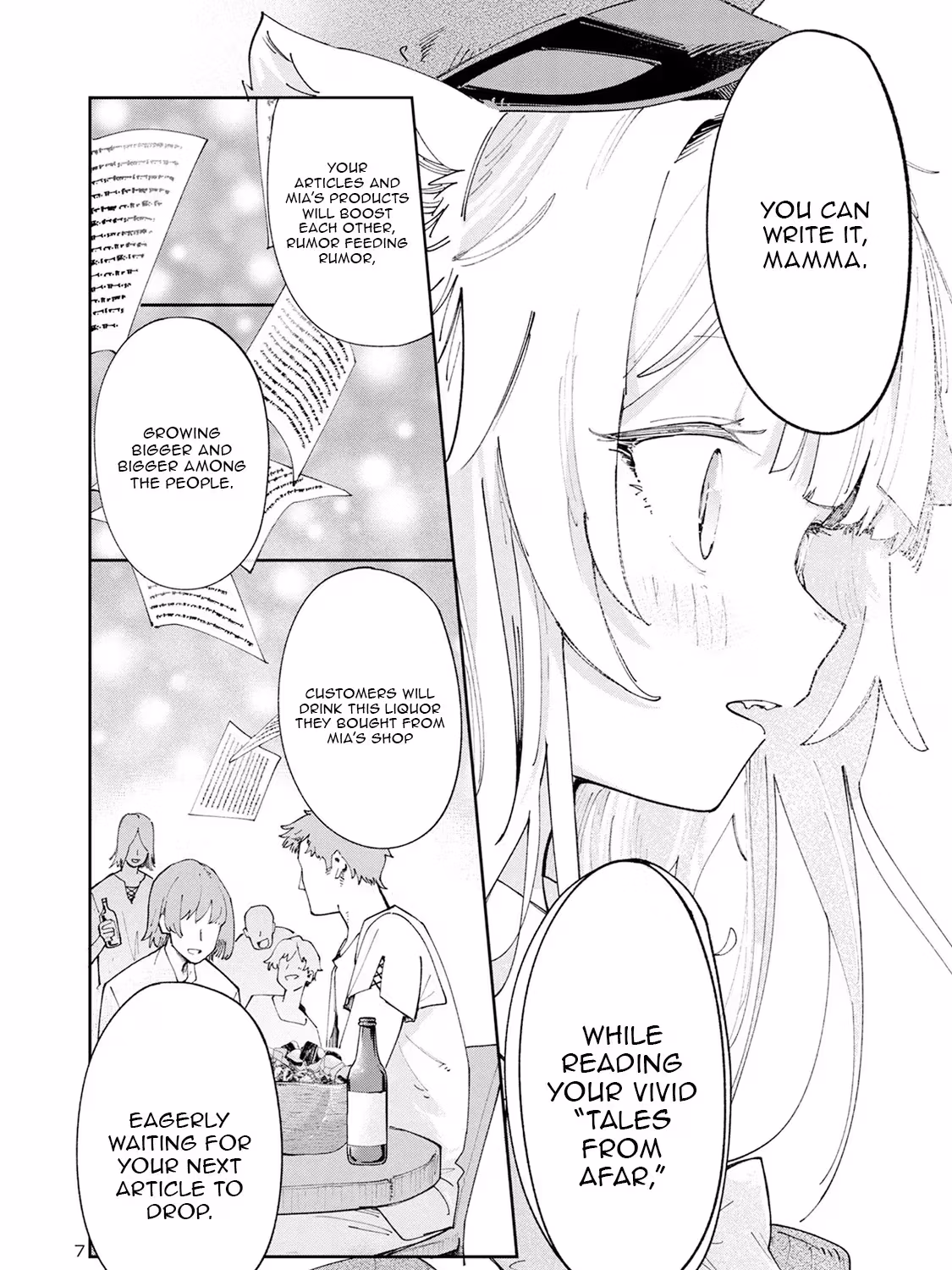 After Being Fired From the Court, A Plant Mage Enjoys a Slow Life. Chapter 5.2 page 14 - 