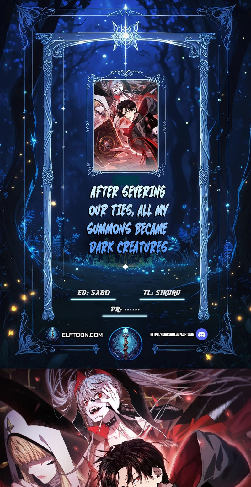 After Severing Our Ties, All My Summons Became Dark Creatures Chapter 15 page 1 - 