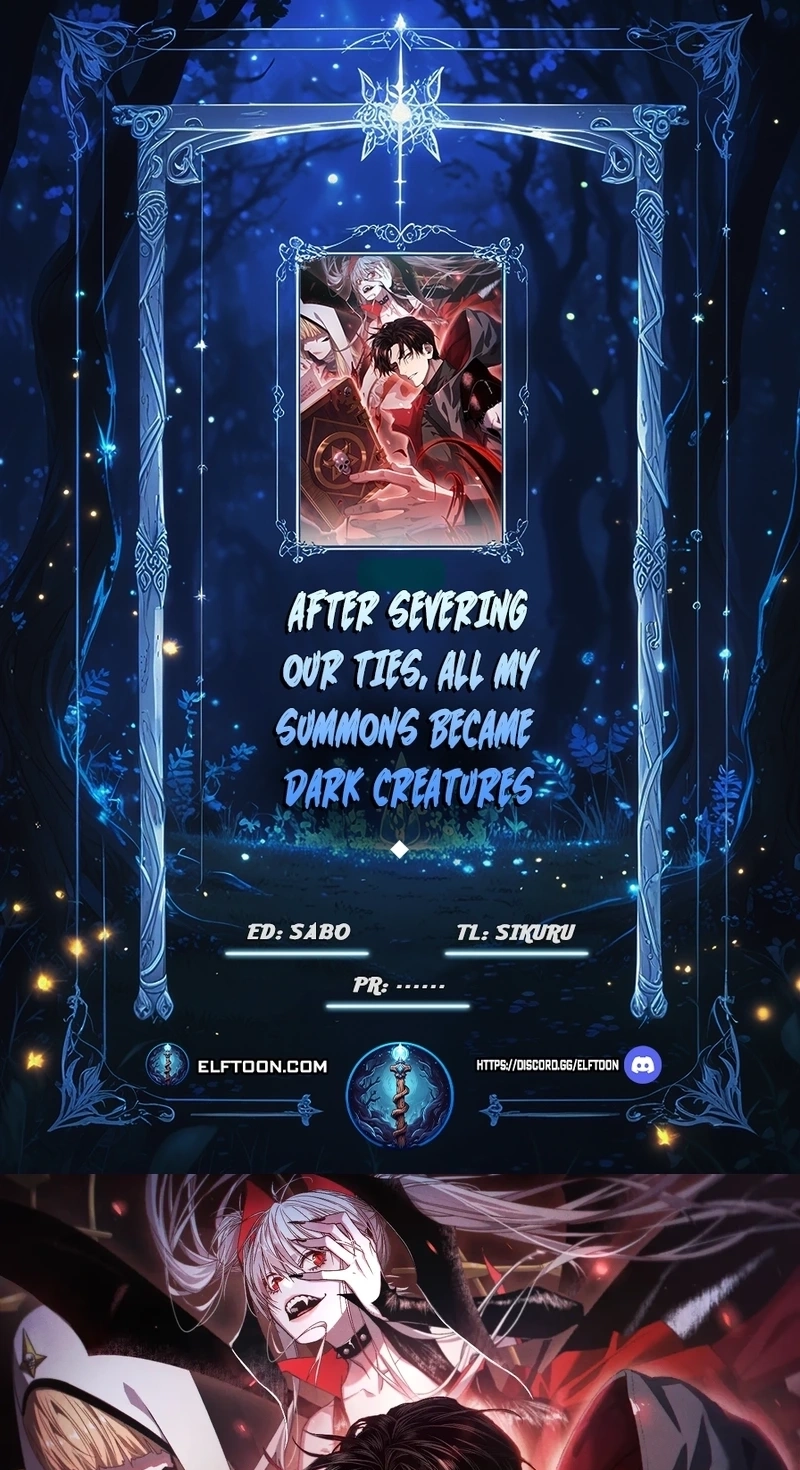 After Severing Our Ties, All My Summons Became Dark Creatures Chapter 9 page 1 - 