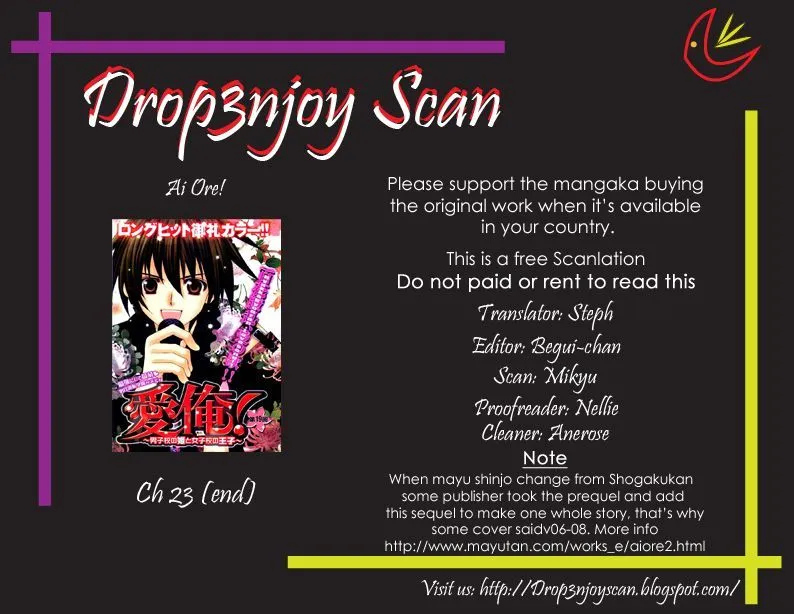 Ai Ore! Chapter 23 page 2 - 