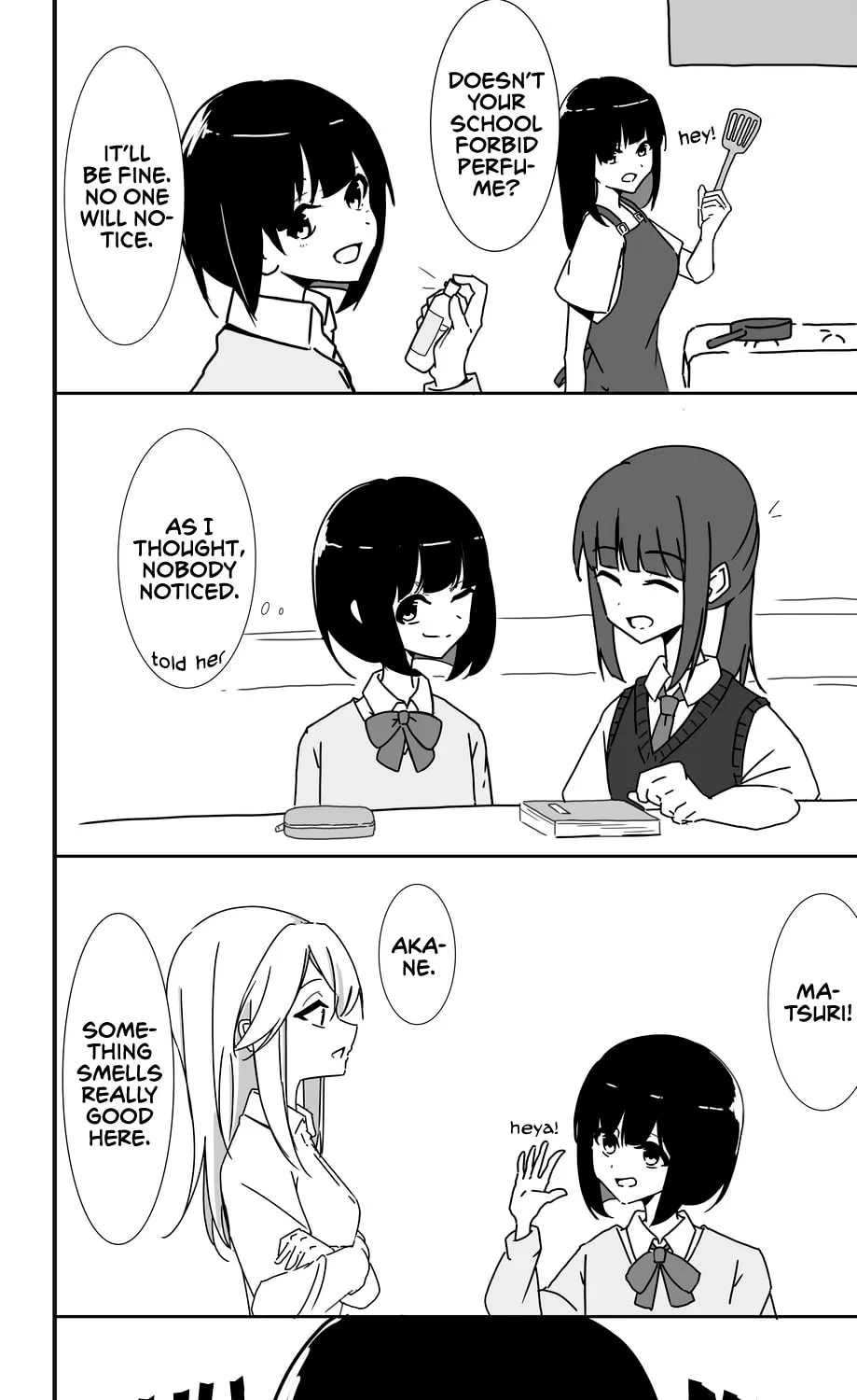 Akane and Matsuri Chapter 6 page 1 - 