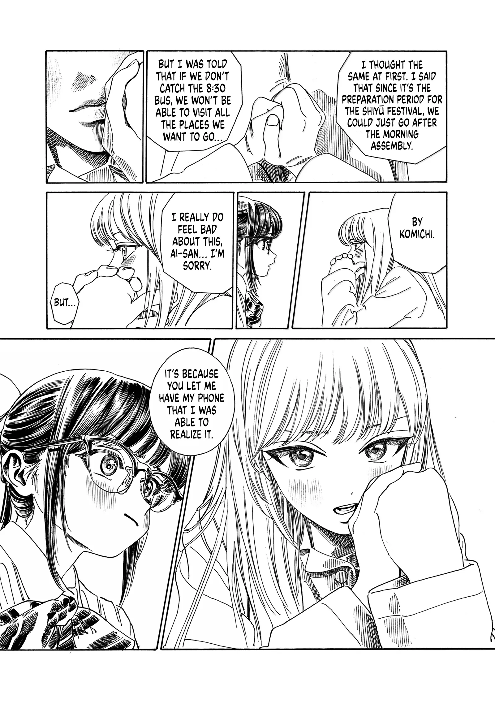 Akebi-chan's Sailor Uniform Chapter 81 page 13 - 