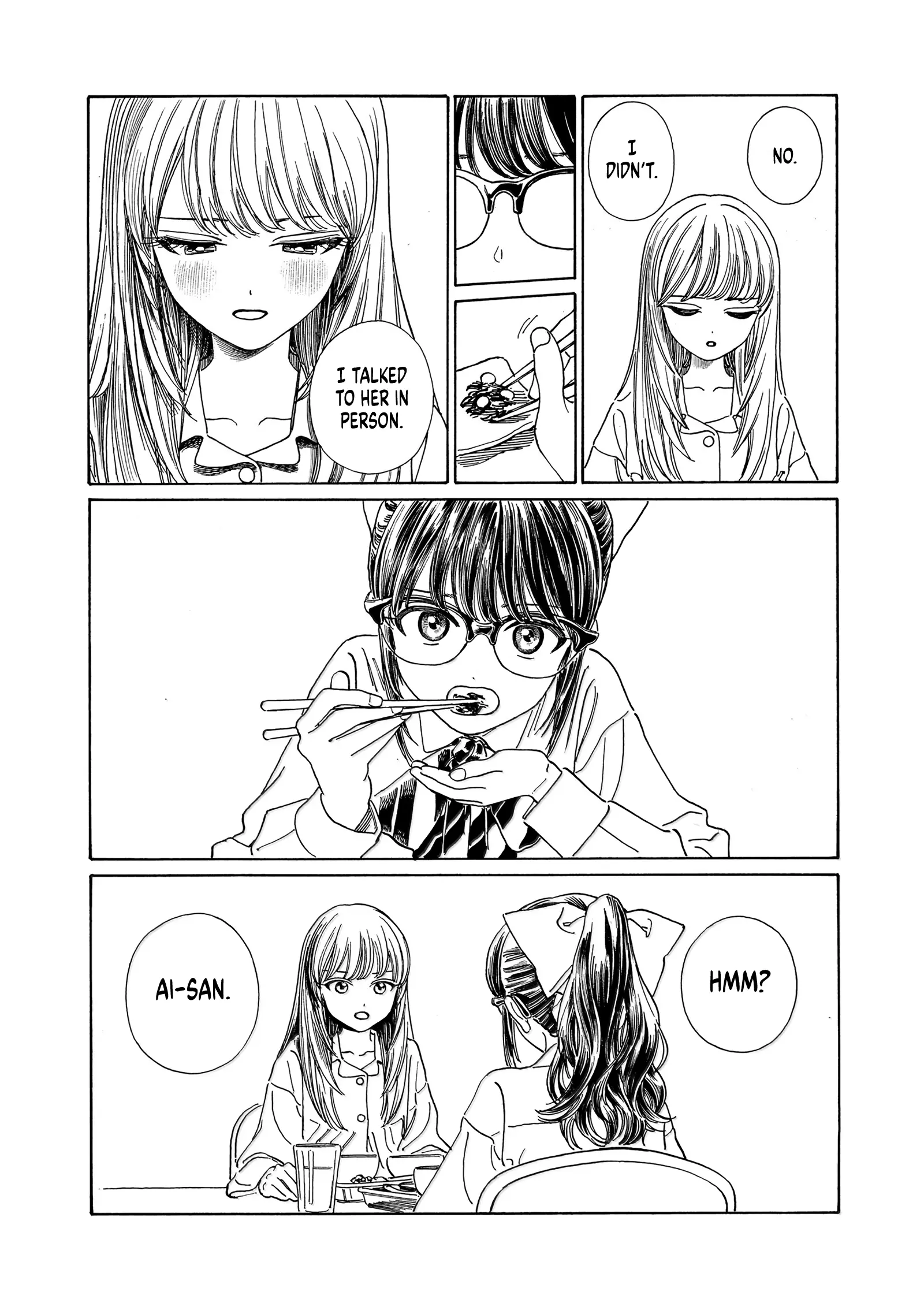 Akebi-chan's Sailor Uniform Chapter 81 page 8 - 