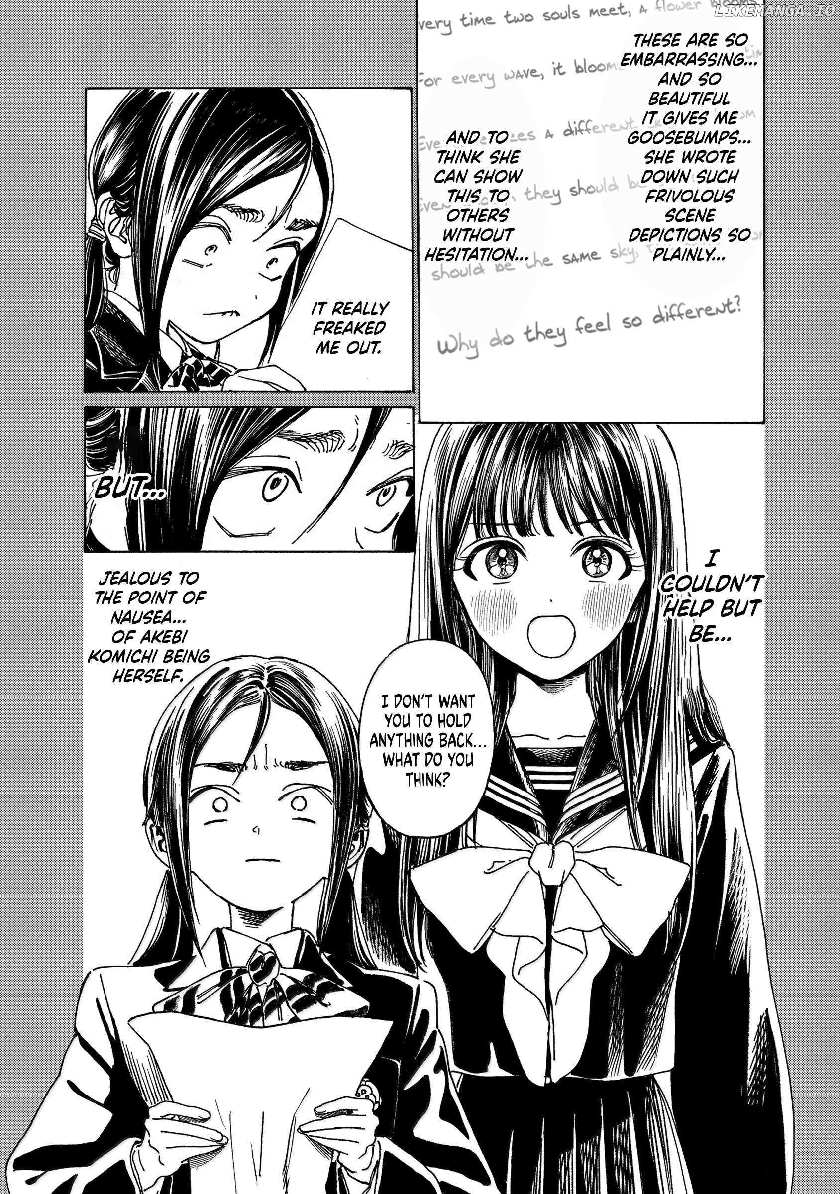 Akebi-chan's Sailor Uniform Chapter 84 page 18 - 