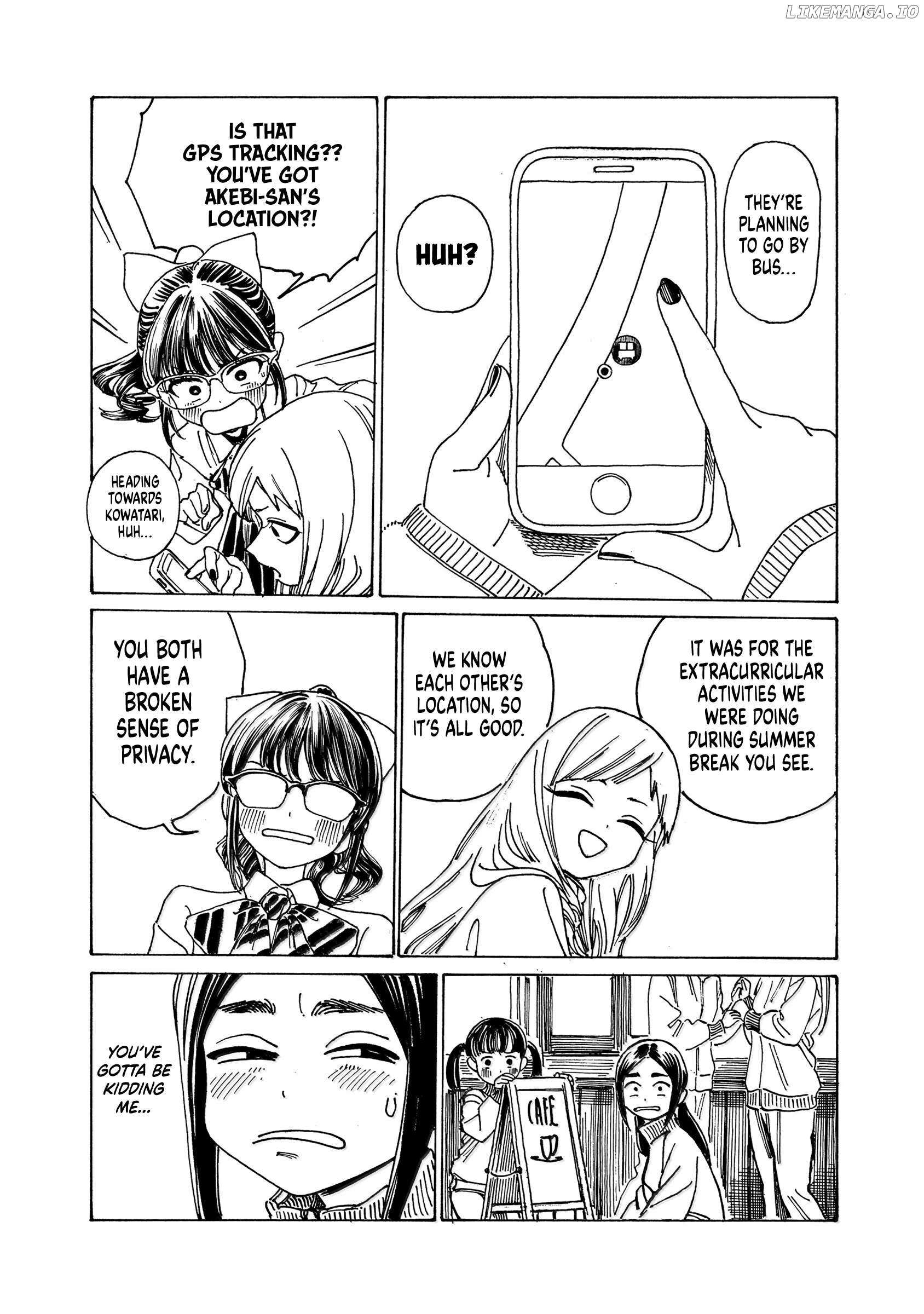 Akebi-chan's Sailor Uniform Chapter 84 page 9 - 