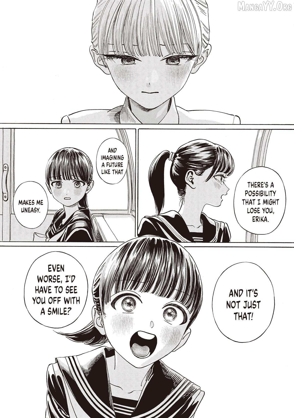 Akebi-chan's Sailor Uniform Chapter 88 page 9 - 