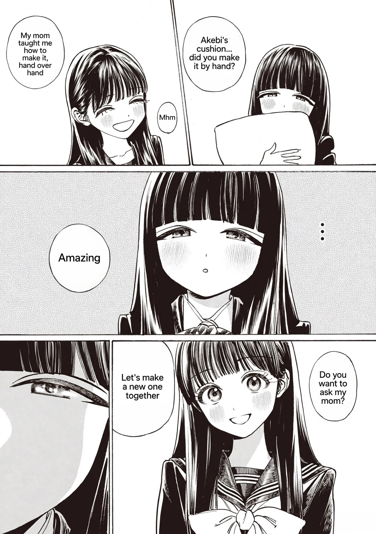 Akebi-chan's Sailor Uniform Chapter 90 page 4 - 