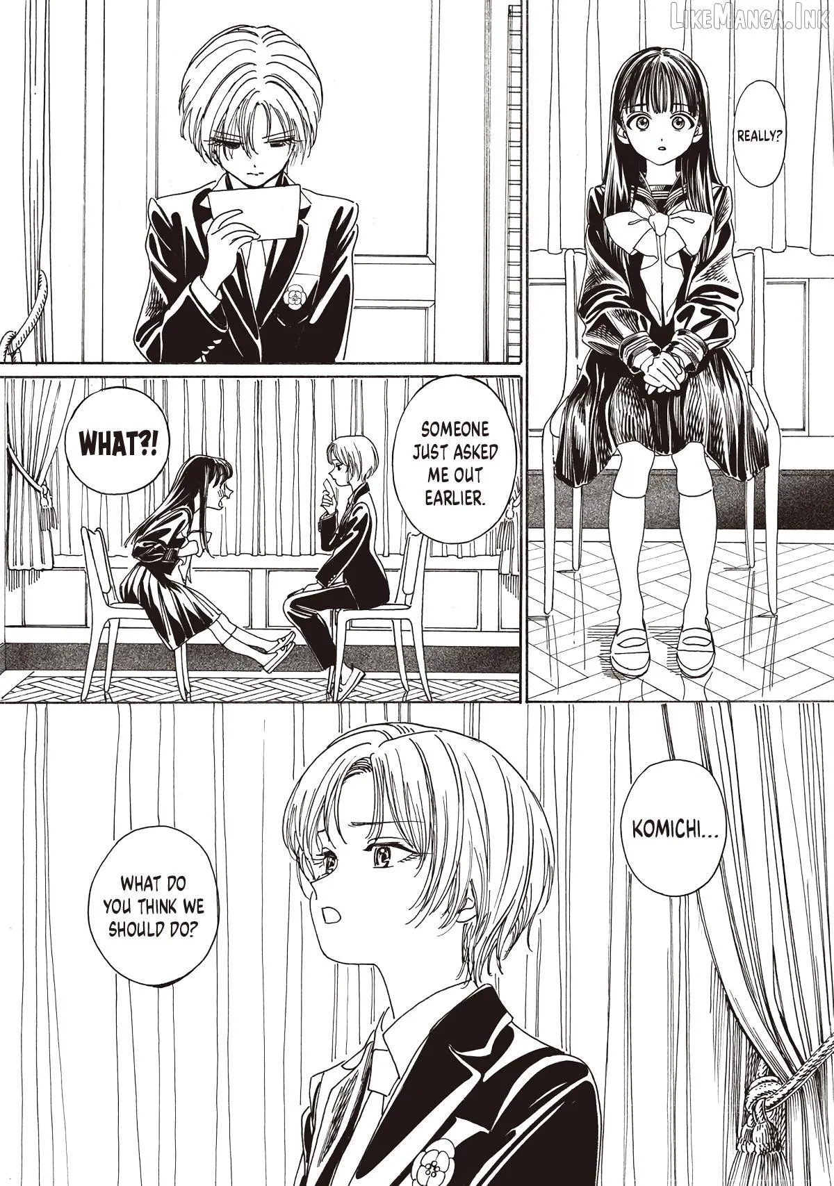 Akebi-chan's Sailor Uniform Chapter 91 page 12 - 