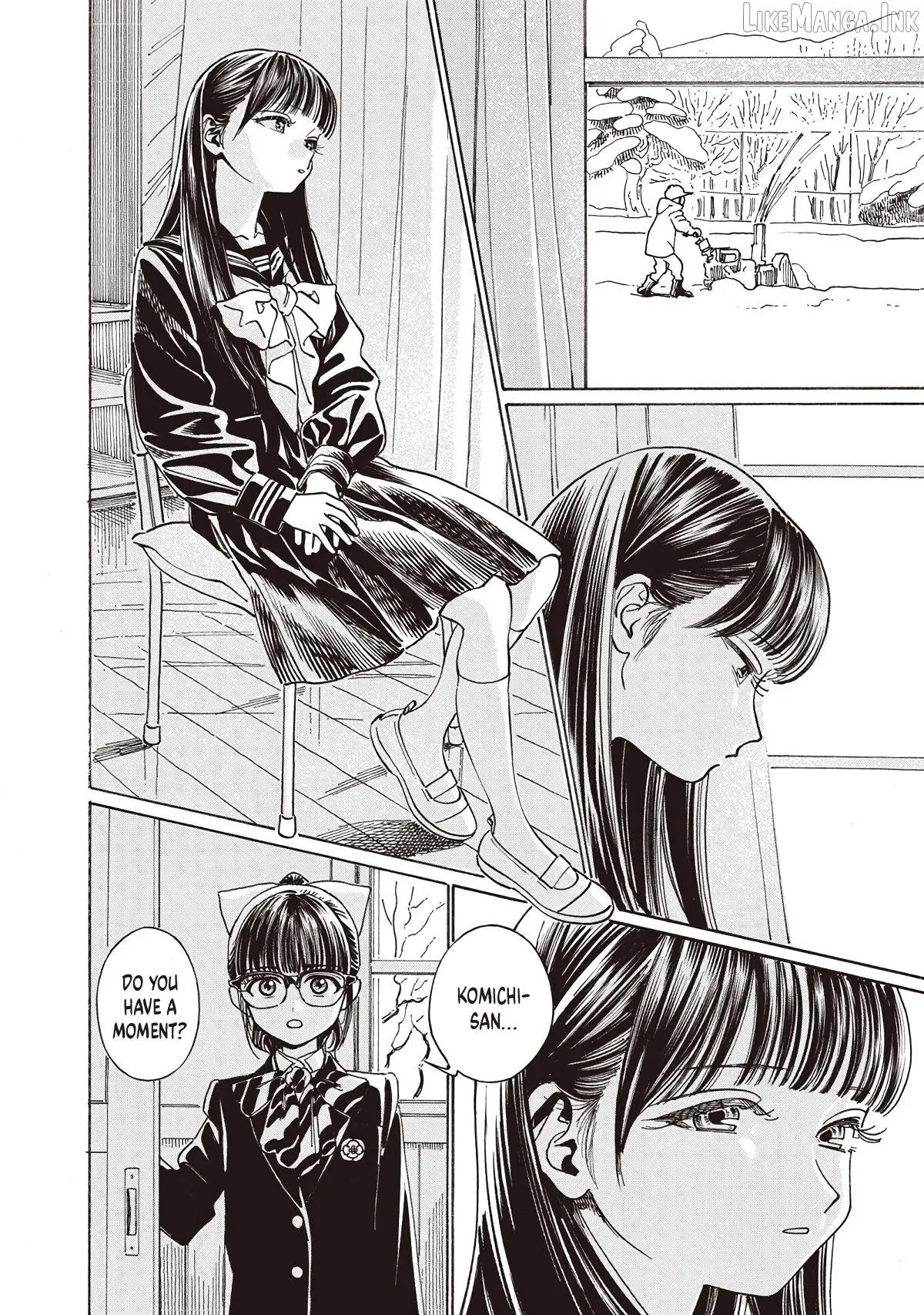Akebi-chan's Sailor Uniform Chapter 91 page 6 - 