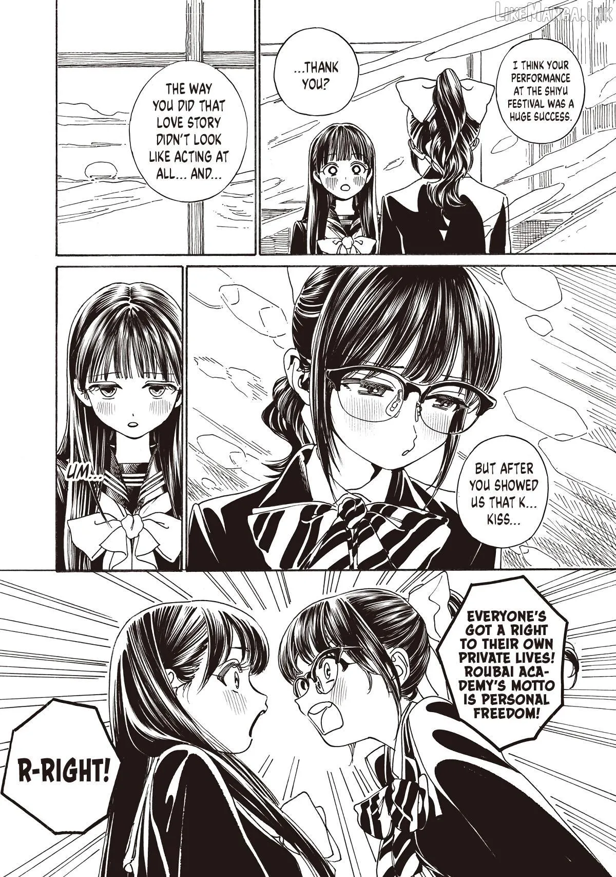 Akebi-chan's Sailor Uniform Chapter 91 page 9 - 