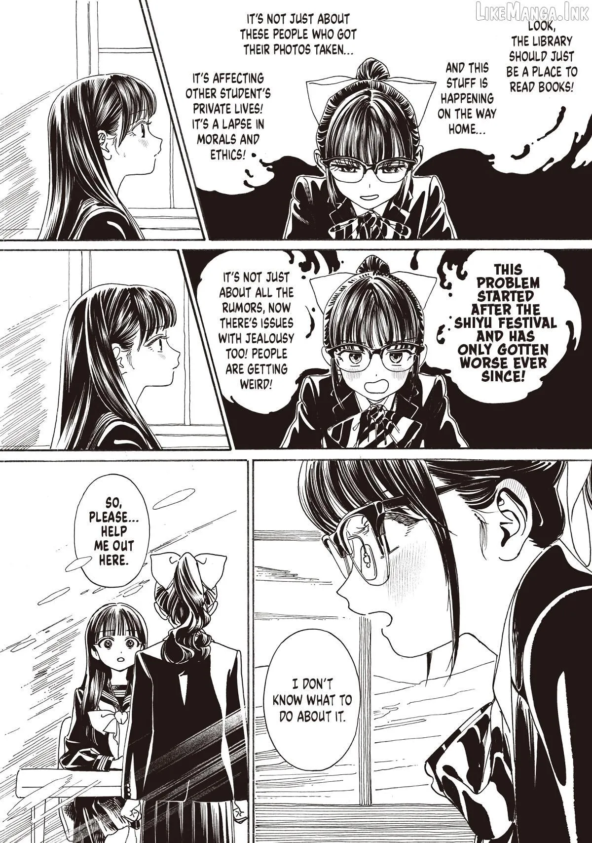 Akebi-chan's Sailor Uniform Chapter 91 page 10 - 