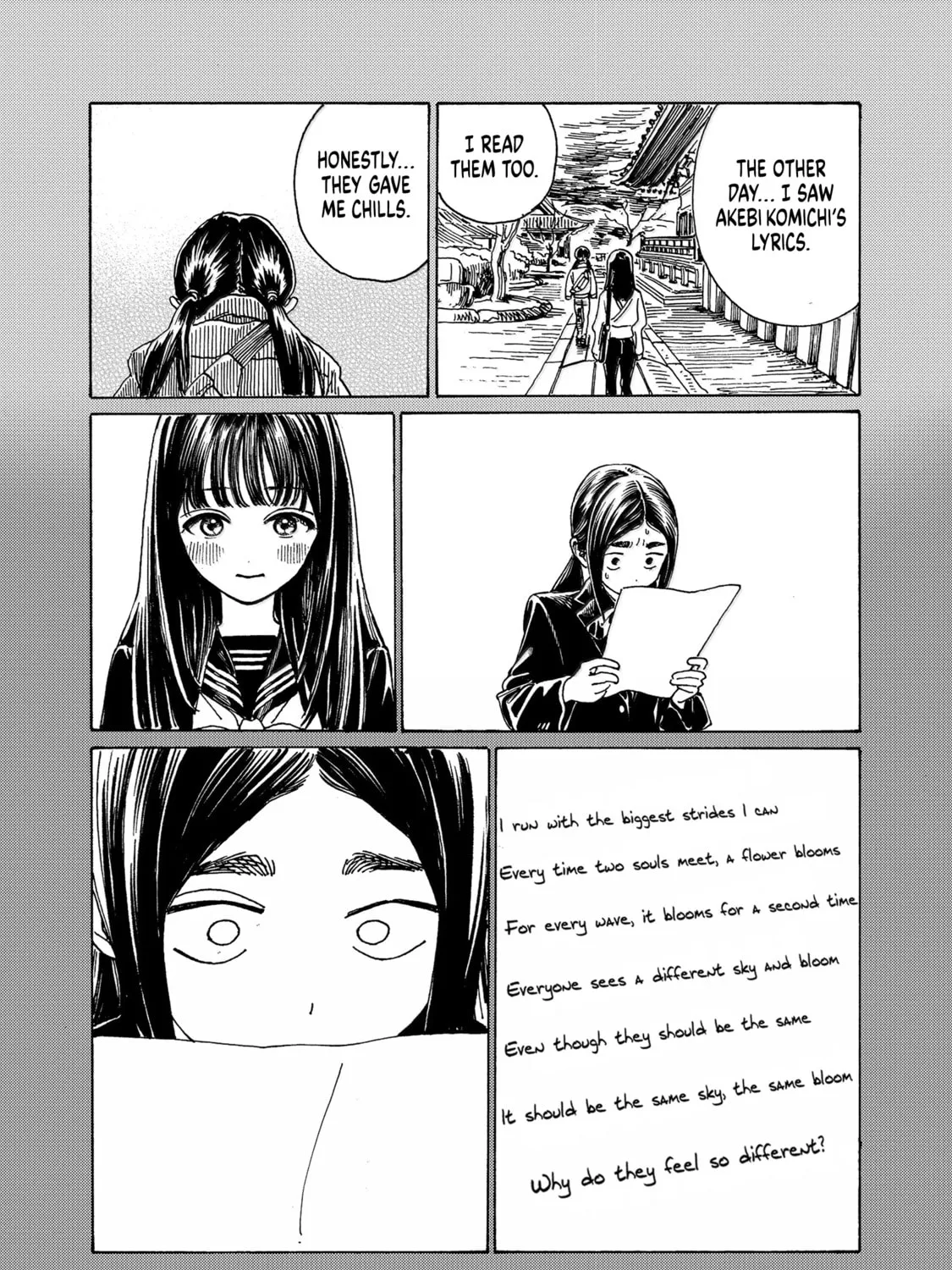 Akebi's Sailor Uniform Chapter 84 page 31 - 