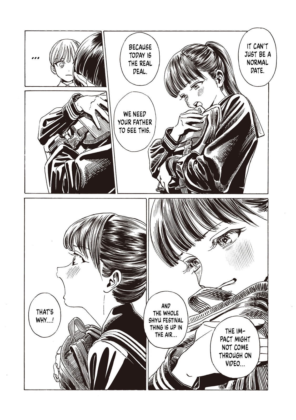 Akebi's Sailor Uniform Chapter 87 page 19 - 