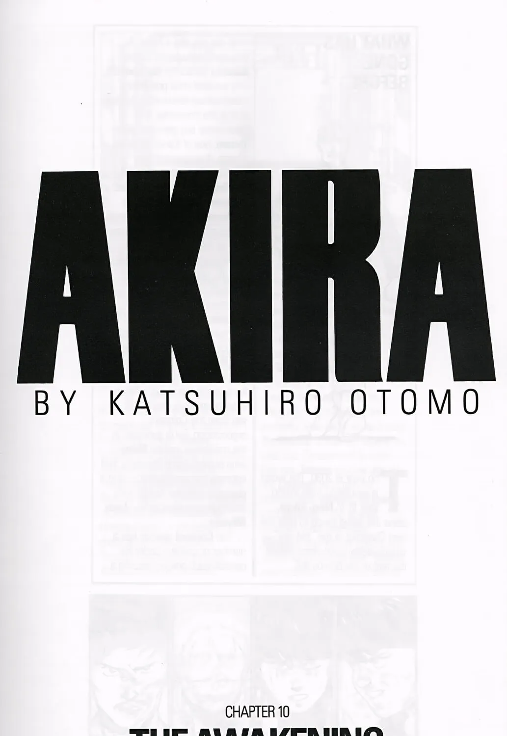 Akira (Colored) Chapter 10 page 1 - 