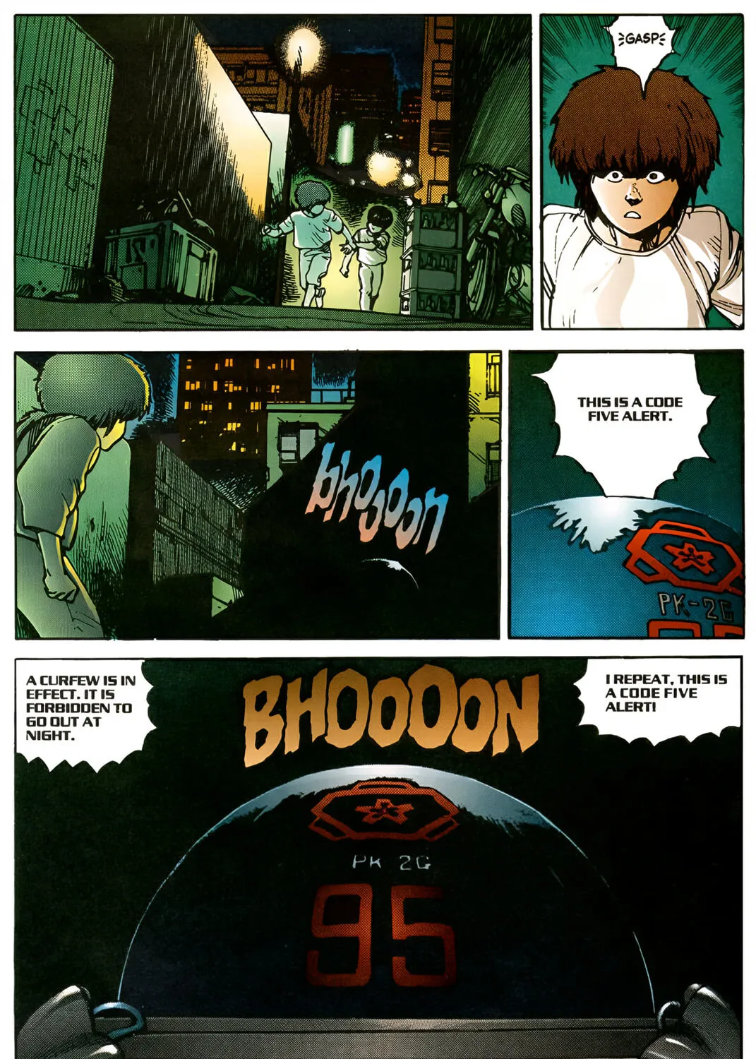Akira (Colored) Chapter 12 page 115 - 