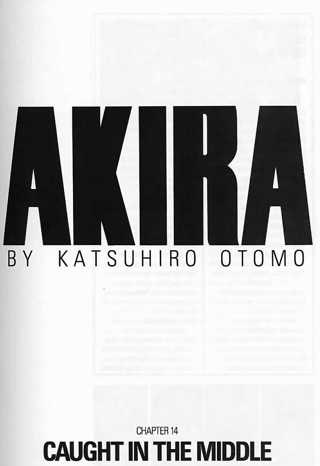 Akira (Colored) Chapter 14 page 1 - 