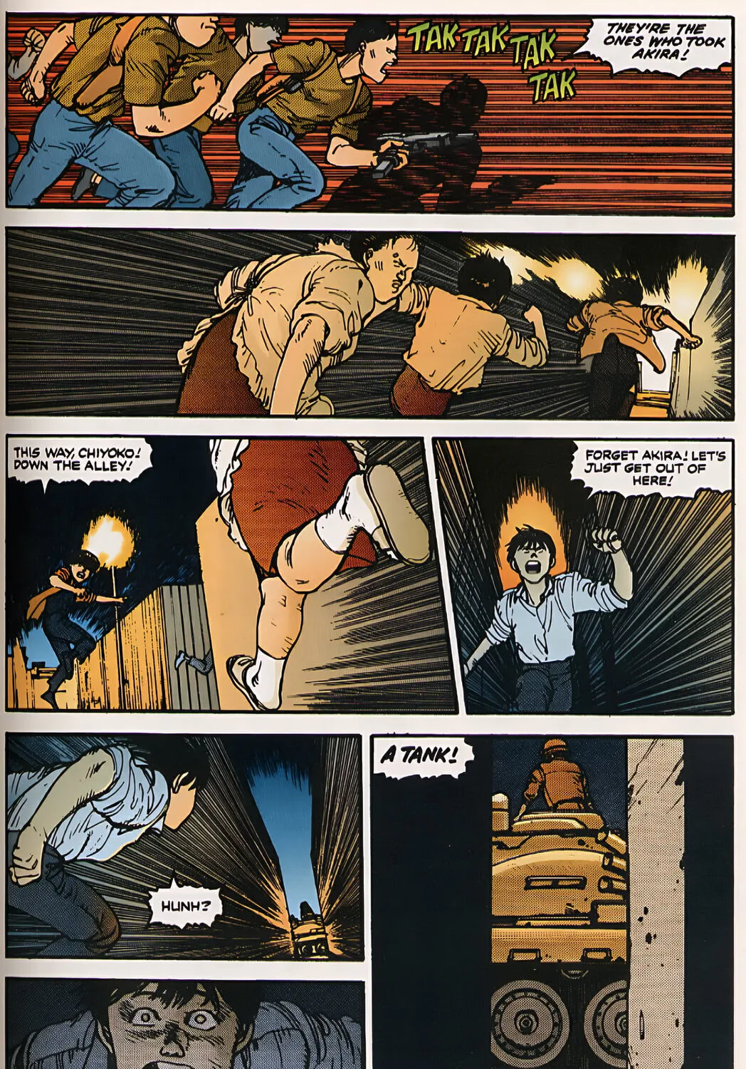 Akira (Colored) Chapter 14 page 105 - 