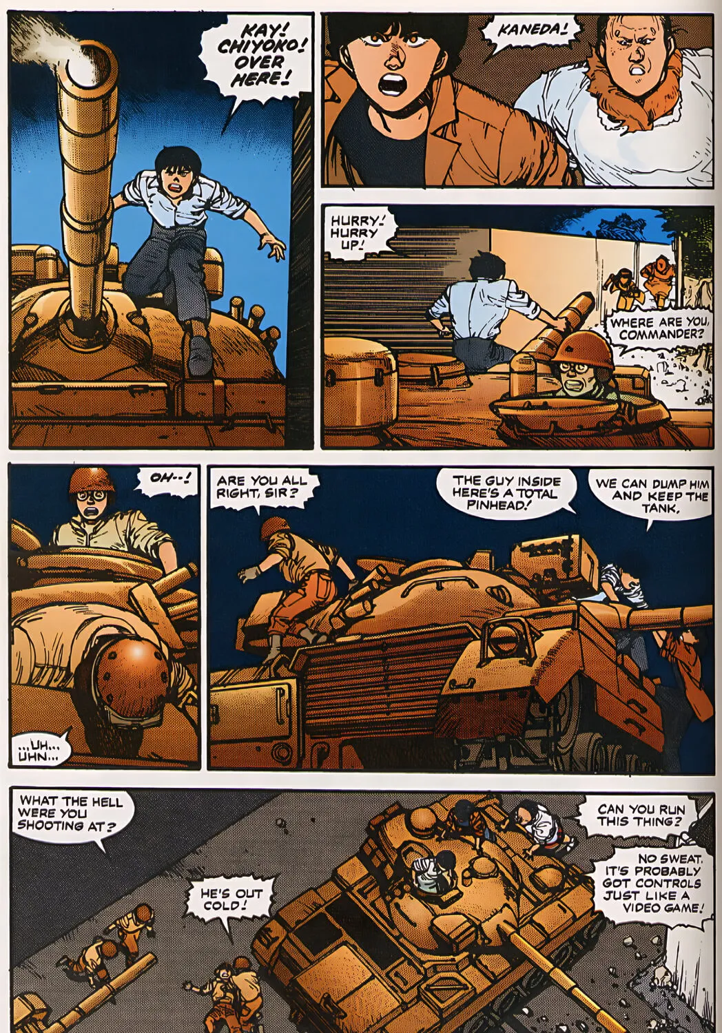 Akira (Colored) Chapter 14 page 115 - 