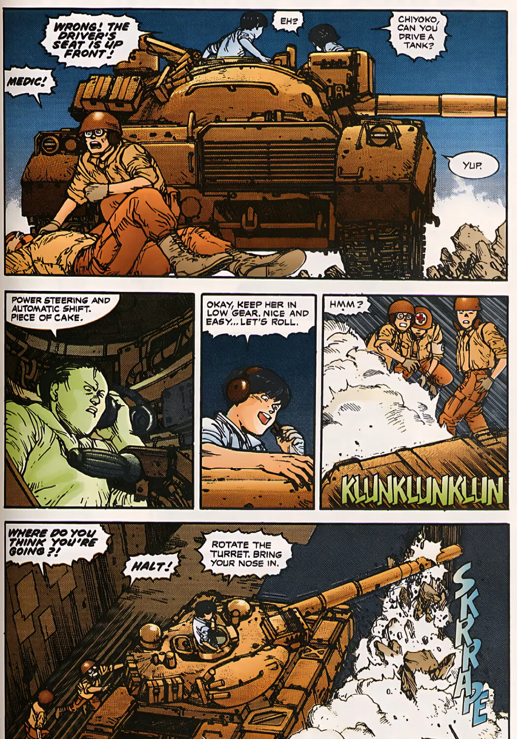 Akira (Colored) Chapter 14 page 117 - 