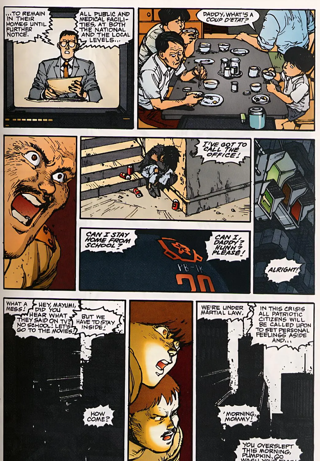 Akira (Colored) Chapter 16 page 39 - 