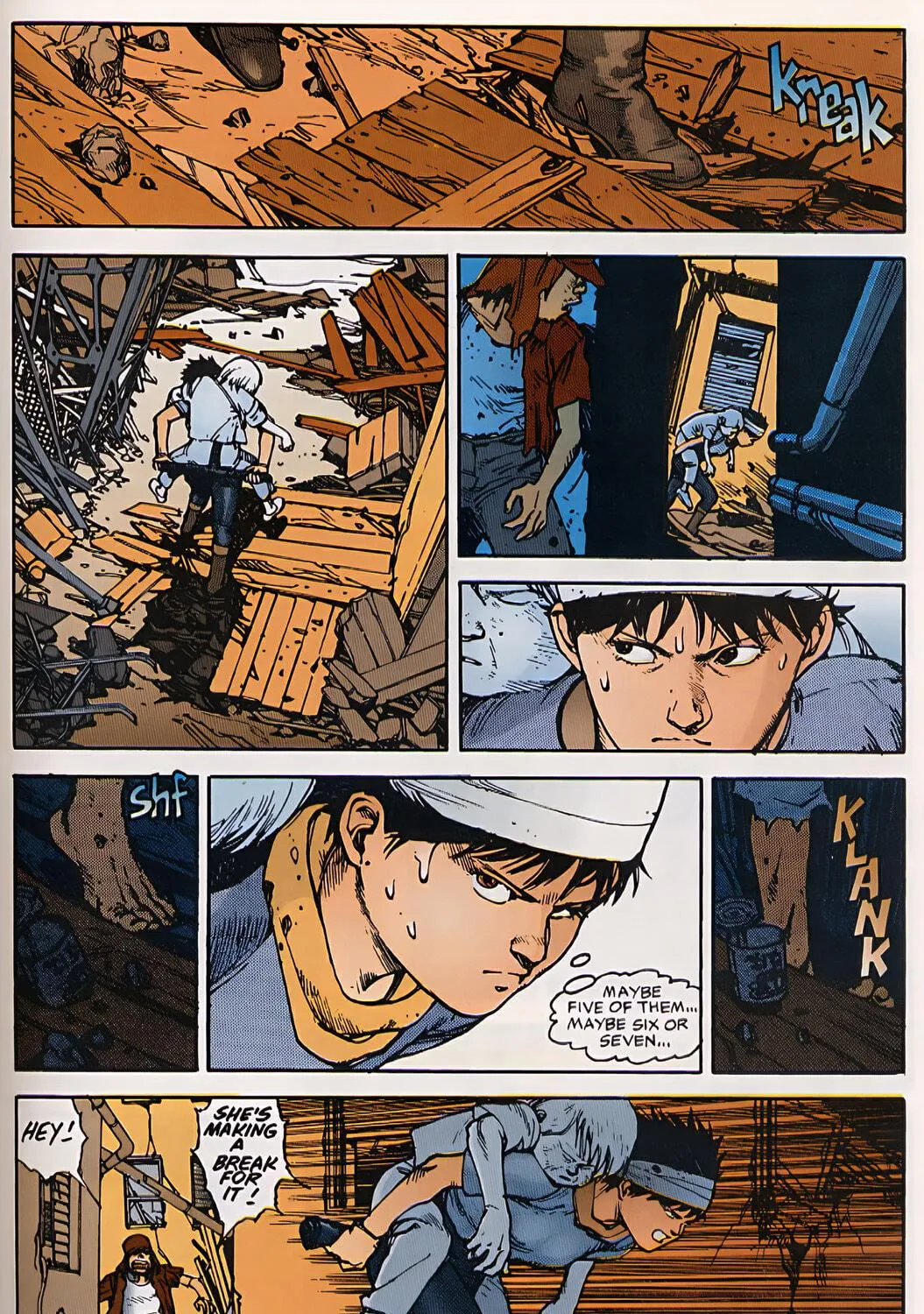 Akira (Colored) Chapter 19 page 113 - 