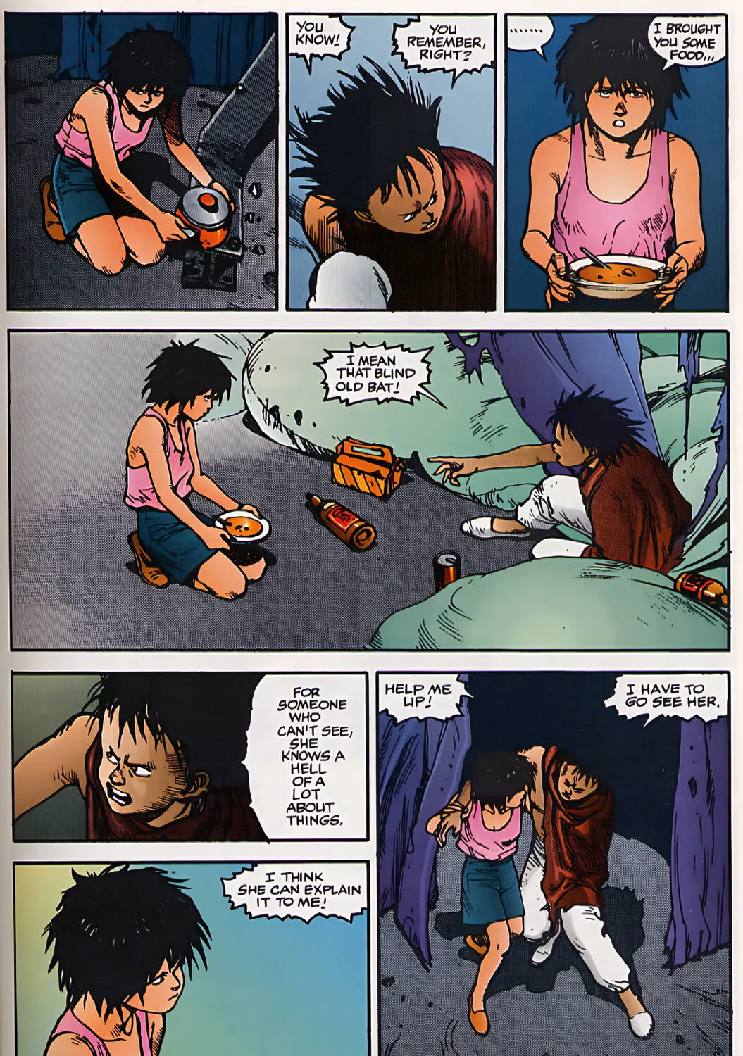 Akira (Colored) Chapter 19 page 93 - 