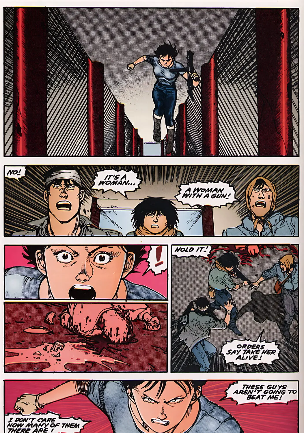Akira (Colored) Chapter 22 page 37 - 