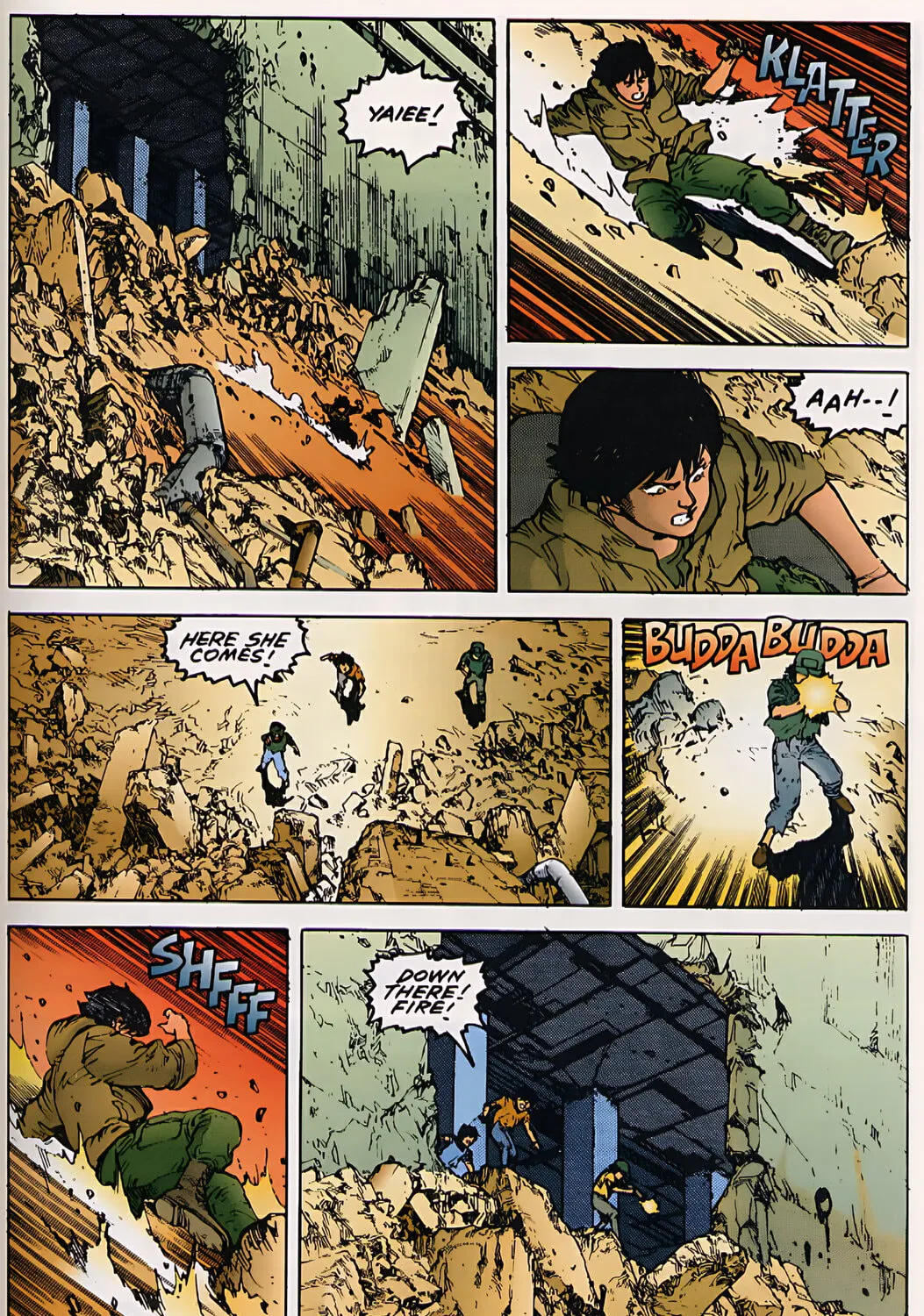 Akira (Colored) Chapter 25 page 105 - 
