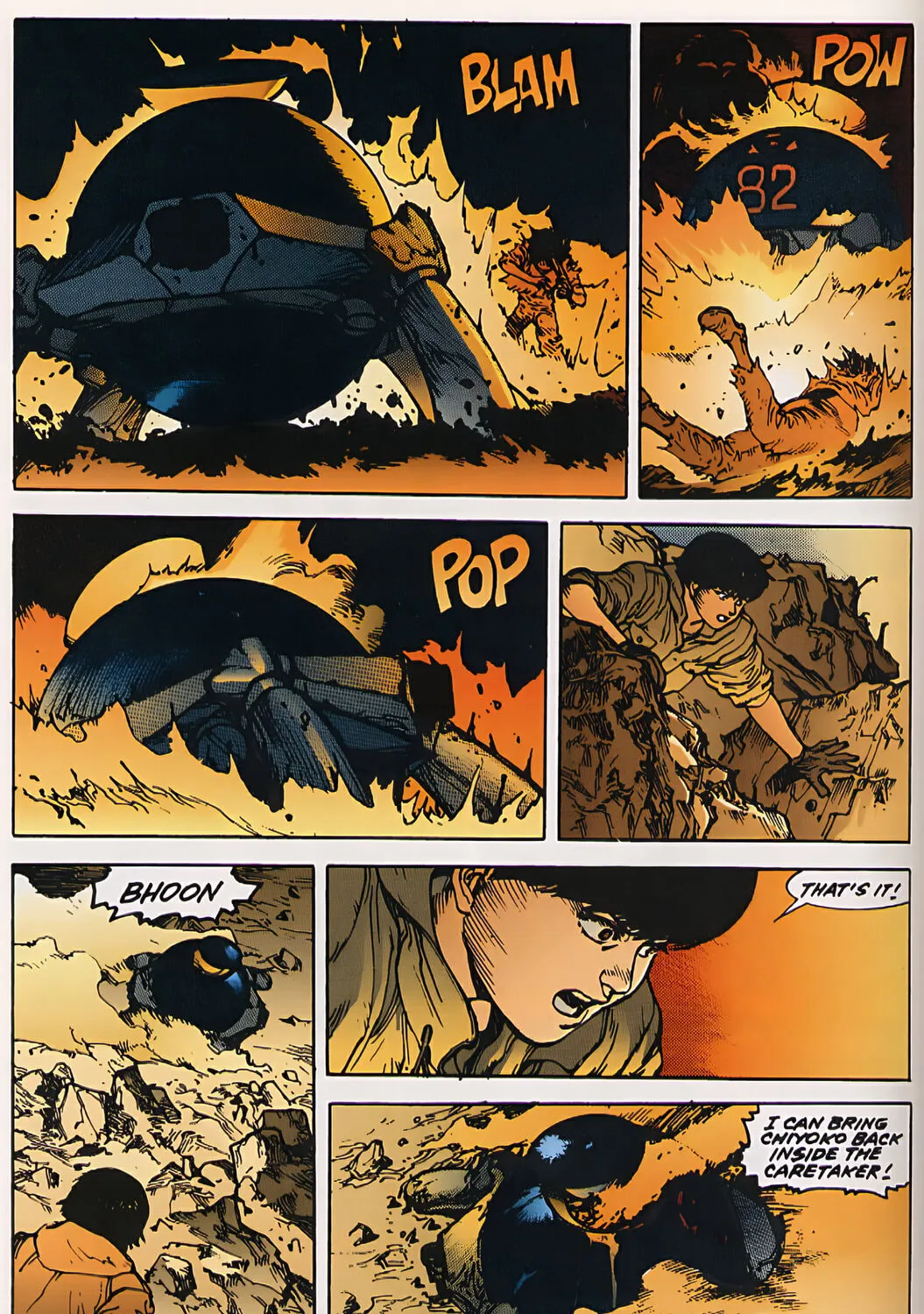 Akira (Colored) Chapter 25 page 111 - 