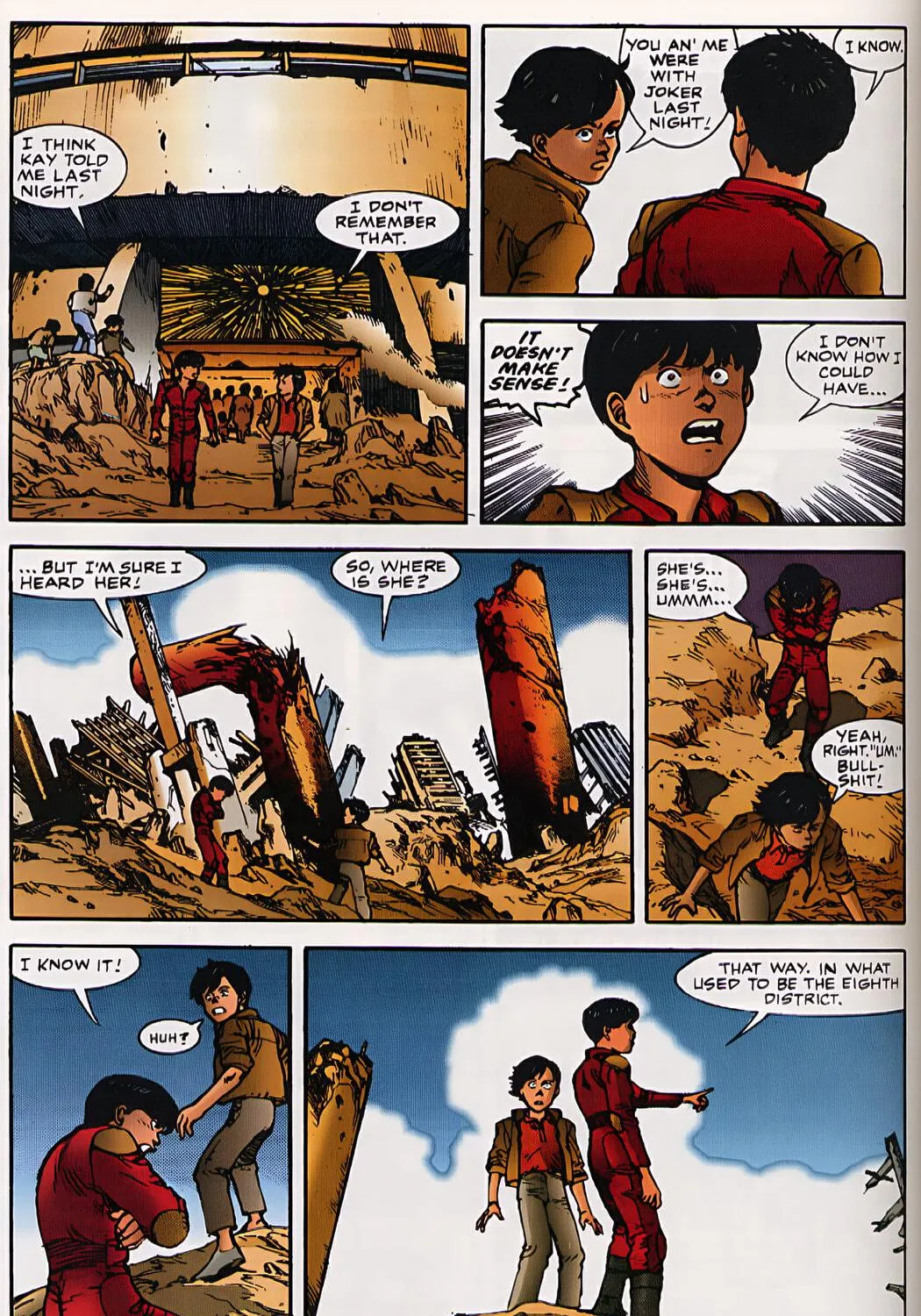 Akira (Colored) Chapter 25 page 39 - 