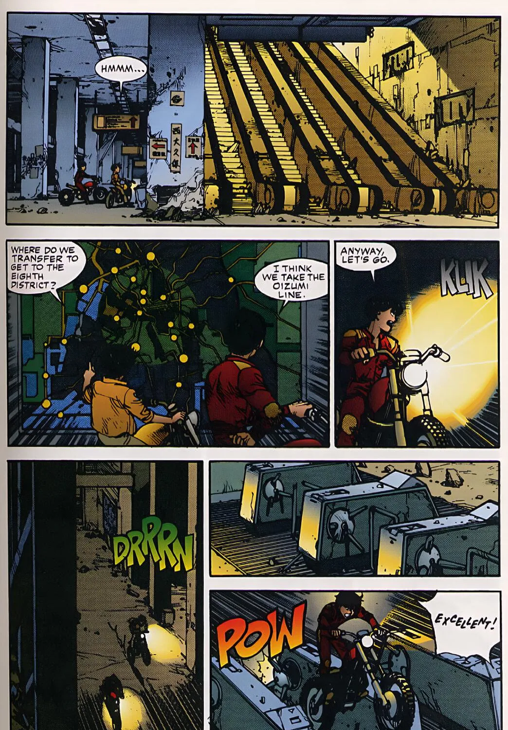 Akira (Colored) Chapter 25 page 53 - 