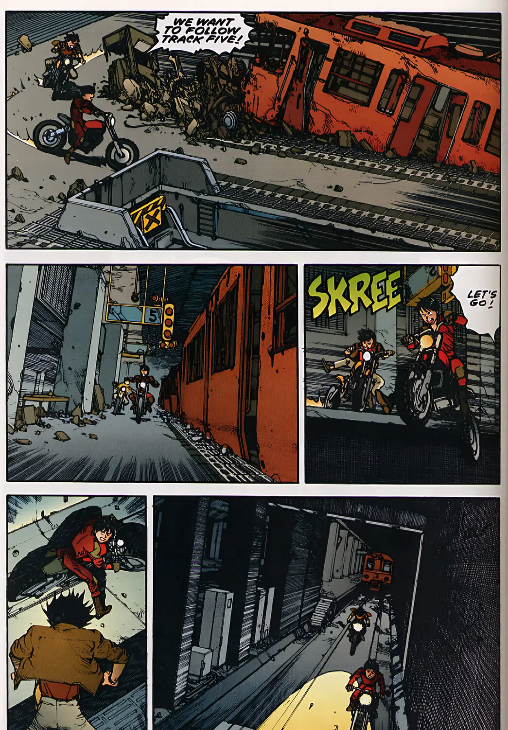 Akira (Colored) Chapter 25 page 55 - 