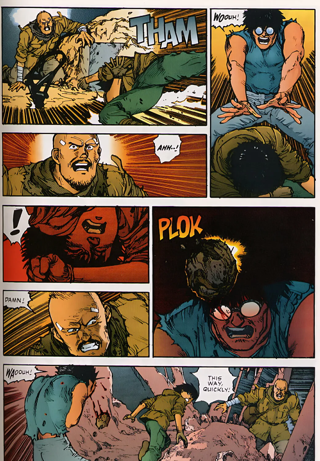 Akira (Colored) Chapter 25 page 61 - 