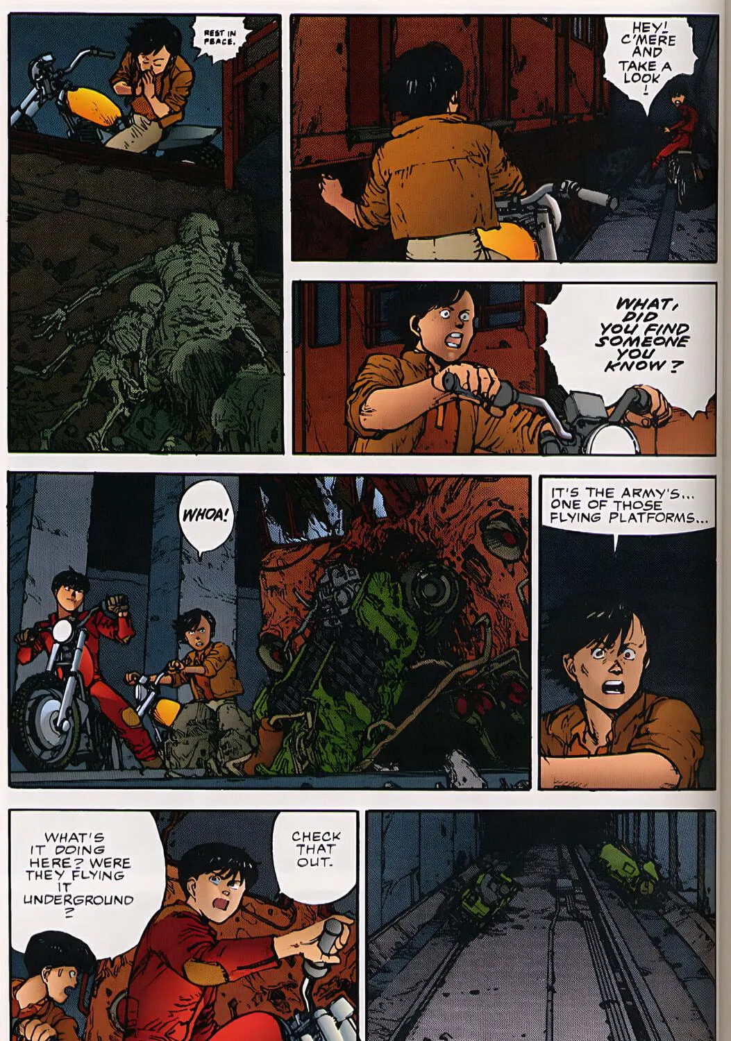 Akira (Colored) Chapter 25 page 71 - 
